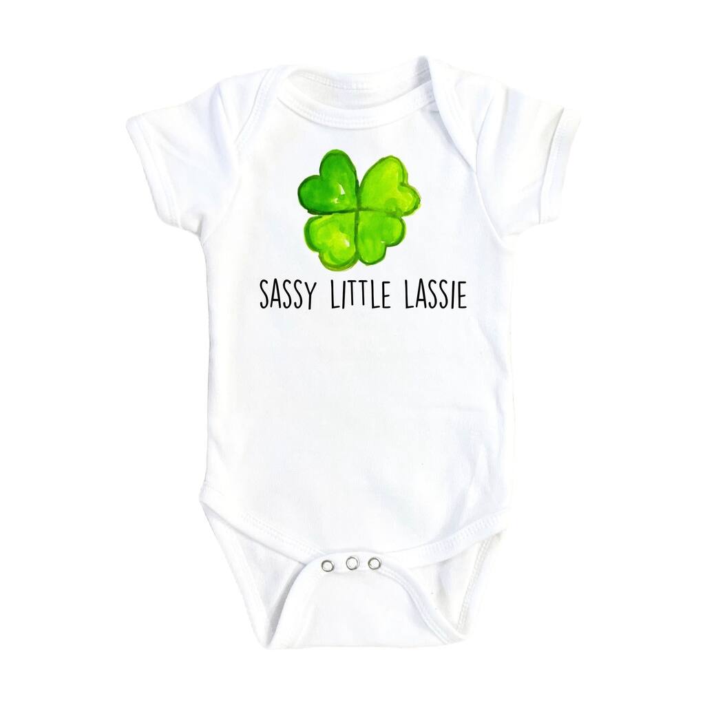 irish Lassie - Baby Boy Girl Clothes Infant Bodysuit Funny Cute Newborn
