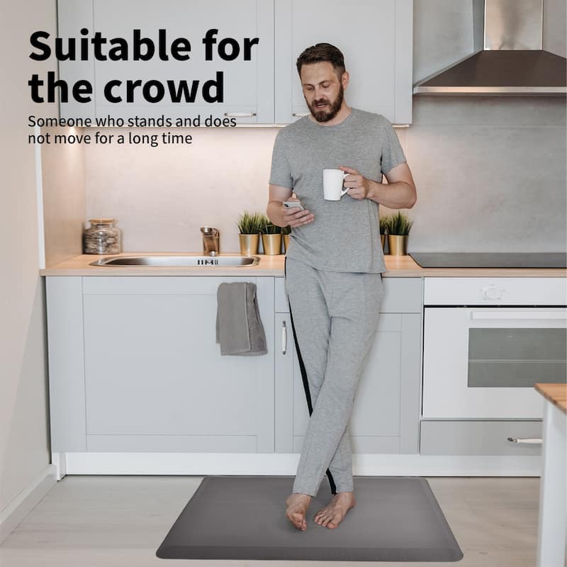Anti-Fatigue Comfort Mat Non-Slip&All-Purpose Comfort-for Kitchen Office Standing Desk