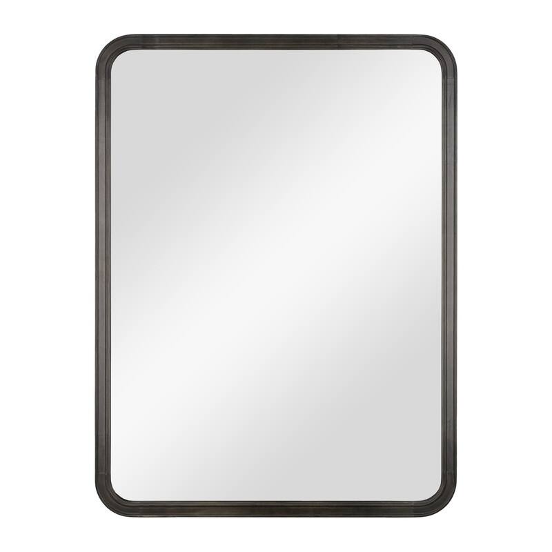 Pine Wooden Framed Standard Farmhouse Style Rectangle Wall Mirror