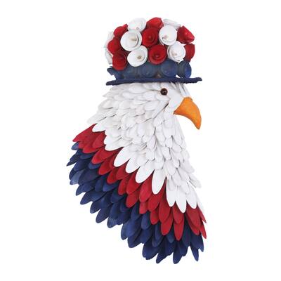 14" American Eagle Wall Décor - 14 in