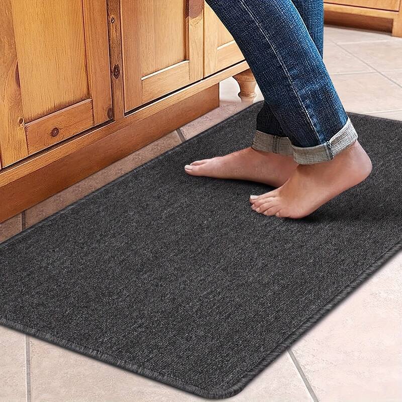2 PCS Kitchen Rug Set, Laundry Room Mats,31.5X17.3In and 47.2X17.3In - 2 PCS