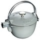 preview thumbnail 4 of 26, STAUB Cast Iron 1-qt Round Tea Kettle Graphite Grey