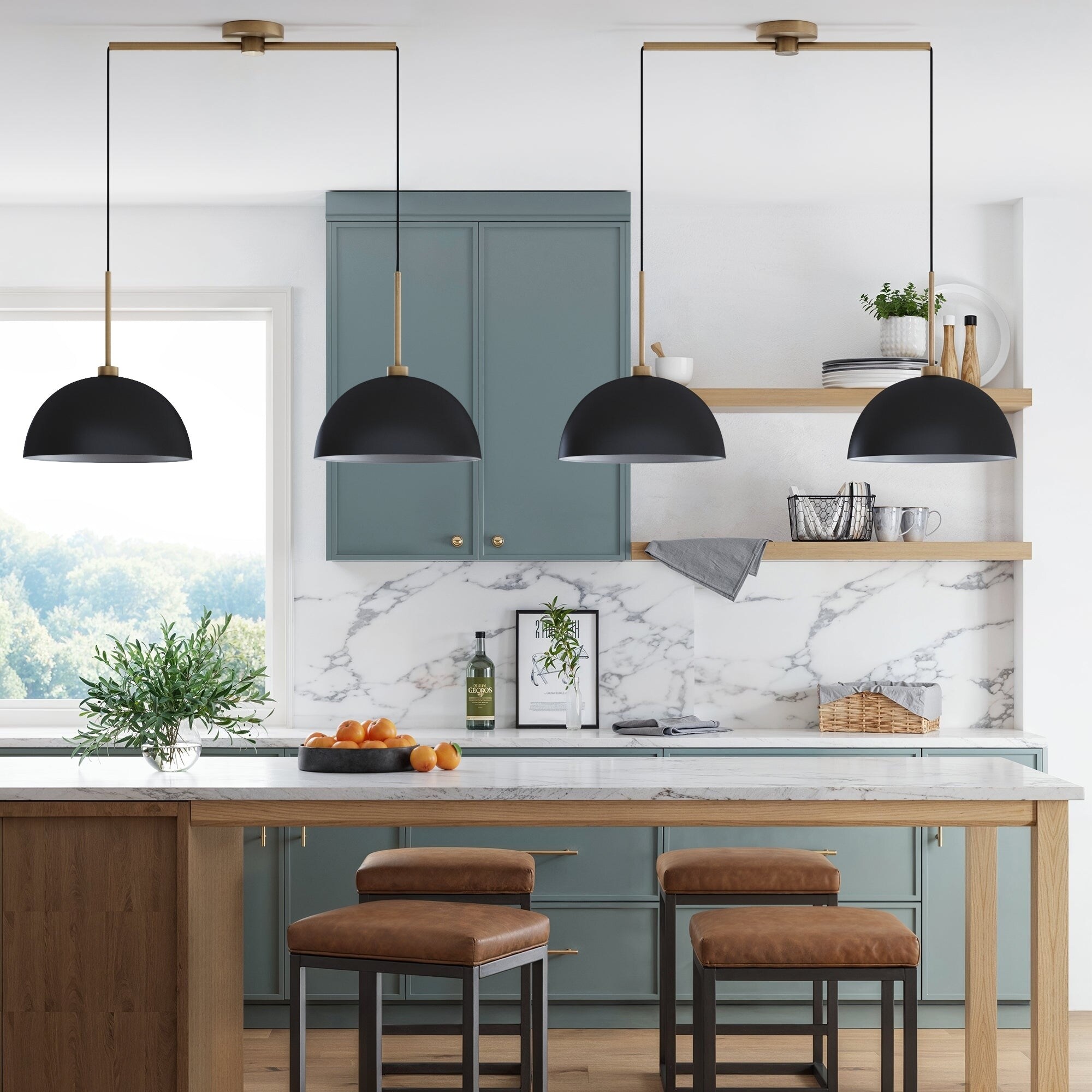 2 light pendant online island lights