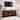 Linon Gemma Brown Mandala Cabinet with Electric Fireplace