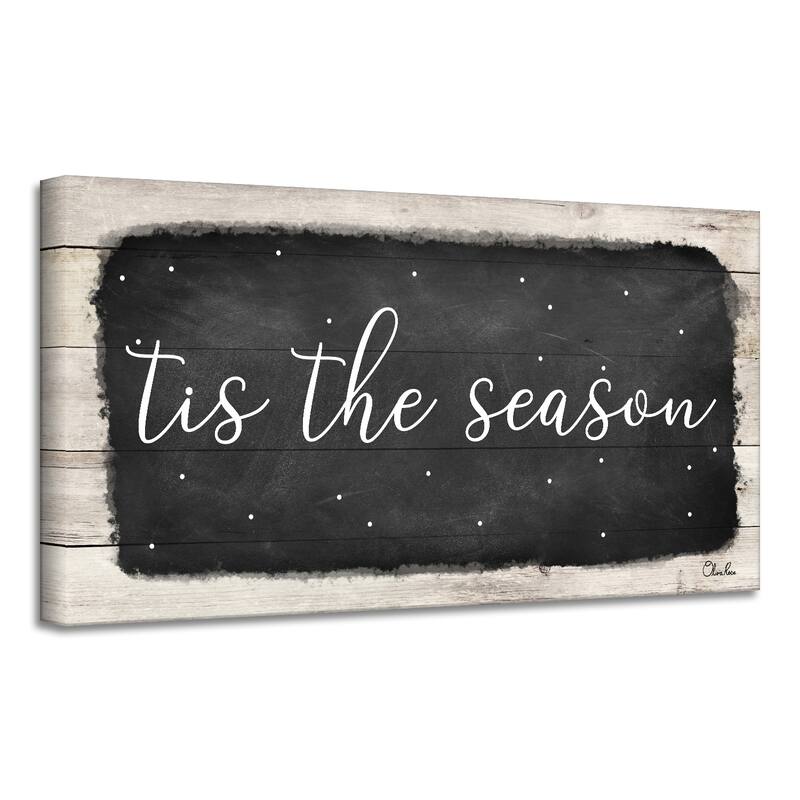 Ready2HangArt 'Tis the Season' Holiday Canvas Wall Art by Olivia Rose