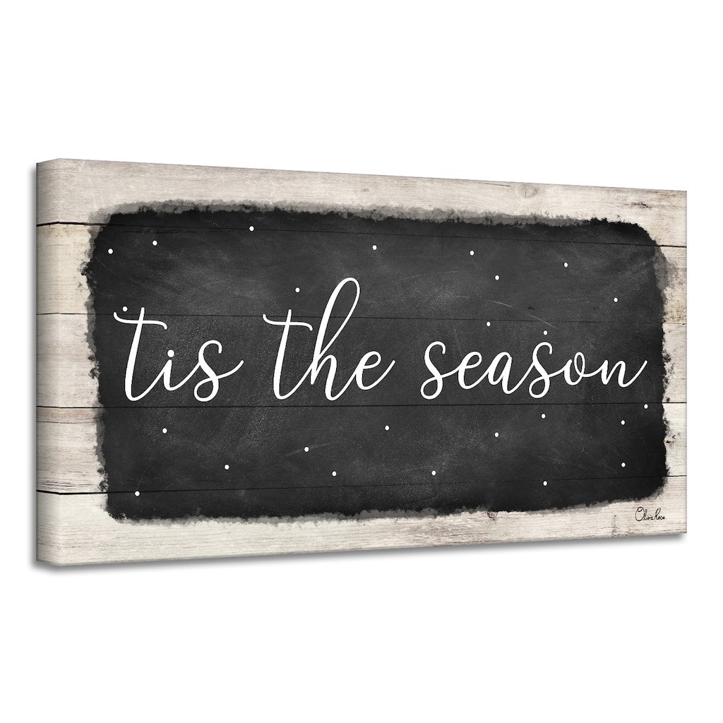 Ready2HangArt 'Tis the Season' Holiday Canvas Wall Art by Olivia Rose