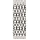preview thumbnail 20 of 19, SAFAVIEH Handmade Marbella Muyesser Boho Geometric Wool & Viscose Rug 2'6" x 8' Runner - Black/Ivory - Runner