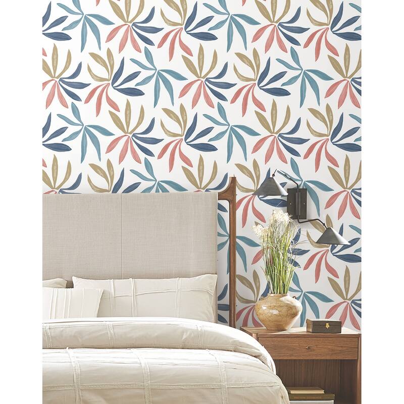 York Wallcoverings Little Garden Multicolor Wallpaper