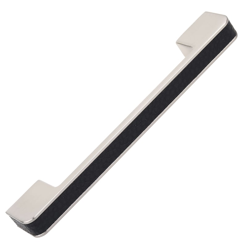 5 in. Center Embossed Leather Strip Pulls(Pack of 5)
