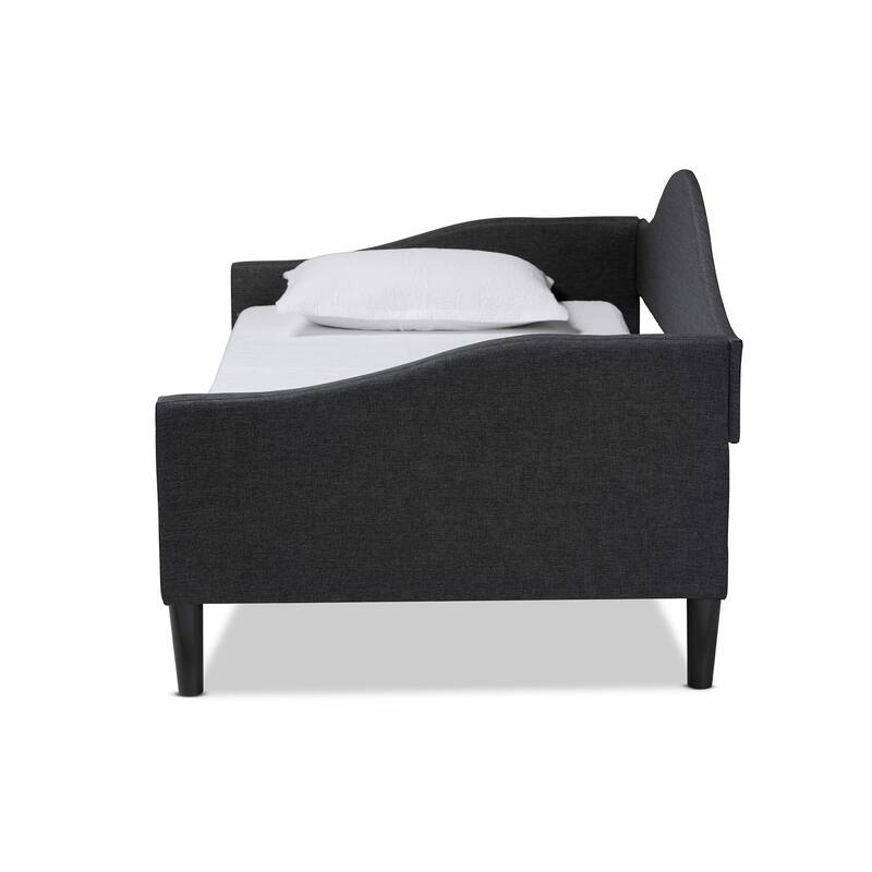 Milligan Modern & Contemporary Fabric Upholstered Wood Daybed-Full