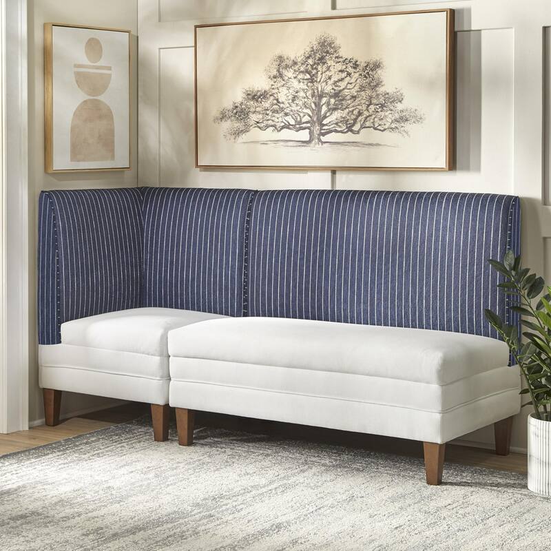 Lifestorey Phillips Upholstered Corner Seat