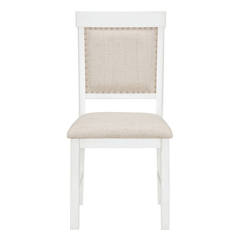 Retro 5-Piece Dining Set with Extendable Table and Upholstered Chairs for Elegant Dining Spaces