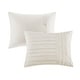 preview thumbnail 55 of 58, Madison Park Signature Essence Oversized Cotton Clipped Jacquard Comforter Set with Euro Shams and Throw Pillows