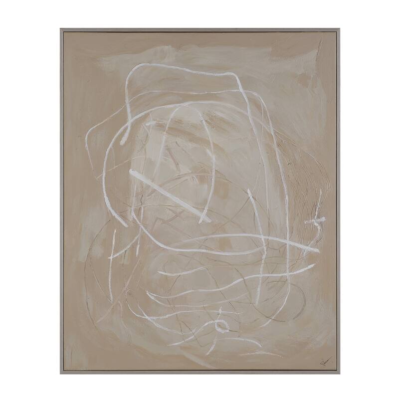 Renwil Naxos 50" H x 40" W Canvas Art