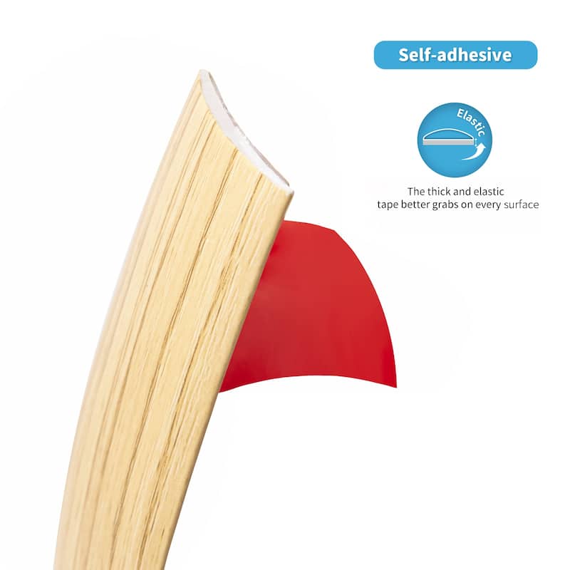 Art3d 10ft Self Adhesive Vinyl Floor Transition Strip,Laminate Floor Strip,Peel and Stick Trim Molding