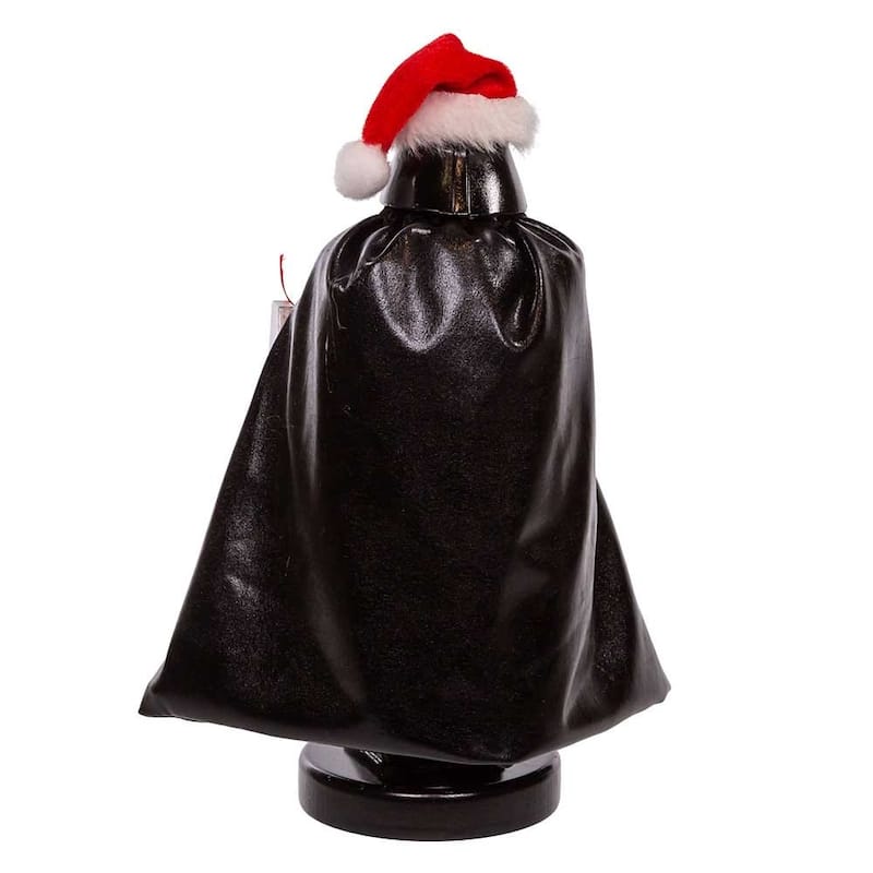 Kurt Adler 10-Inch Star Wars™ Vader With Tie Fighter Nutcracker - Black