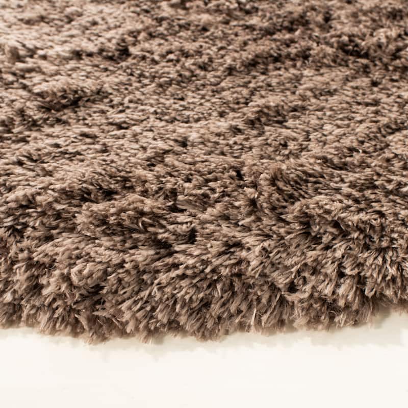 SAFAVIEH Polar Shag Alabama Glam Solid 3-inch Extra Thick