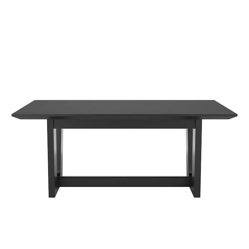 Harstad 72" Wood Finish Rectangular Dining Table by iNSPIRE Q Modern