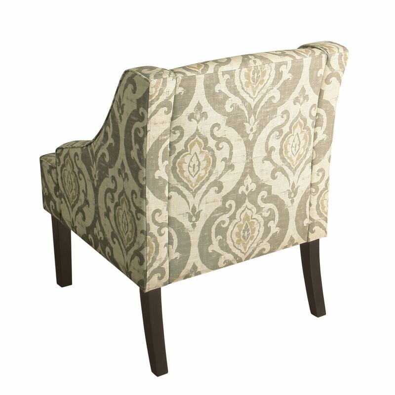 Porch & Den Lyric Swoop Arm Accent Chair