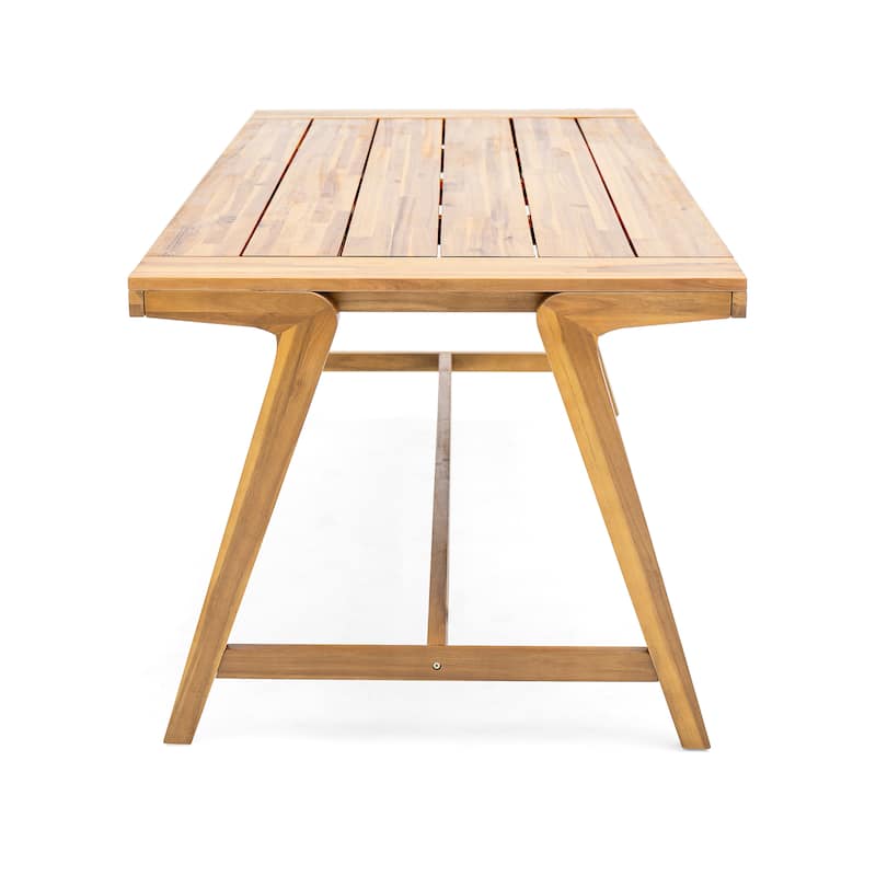 Lumina Outdoor Contemporary Acacia Wood 3-piece Picnic Dining Set by Christopher Knight Home