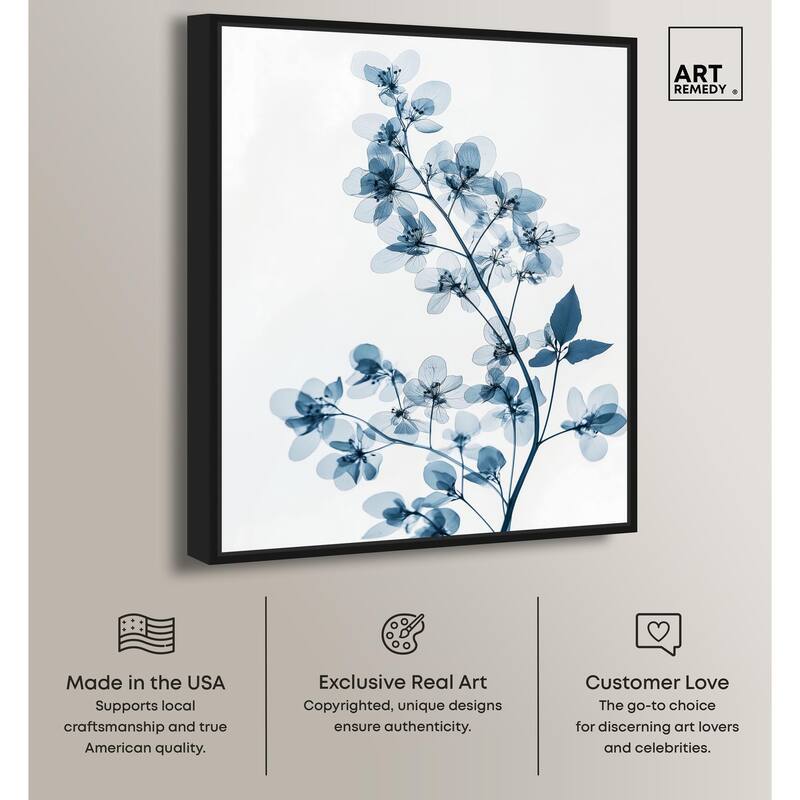 Lucent Bloom II Canvas by Art Remedy