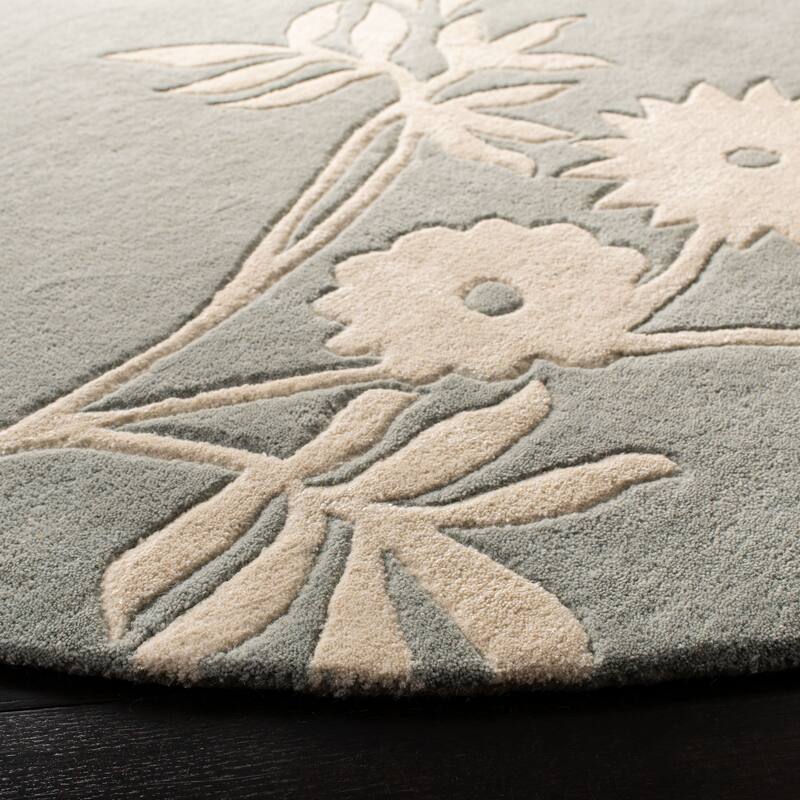 SAFAVIEH Handmade Soho Chelsey Floral N.Z. Wool Rug