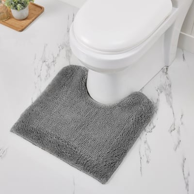 Better Trends Bath Rugs Set 100% Cotton Tufted Soft Water Absorbent Bathroom Rug for Shower, Sink Bath Mats Edge Collection