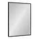 preview thumbnail 35 of 116, Rhodes Framed Decorative Wall Mirror 22.75x28.75 - Black