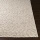 preview thumbnail 9 of 29, Phyllida Scandinavian Solid Area Rug 2' x 3' - Taupe