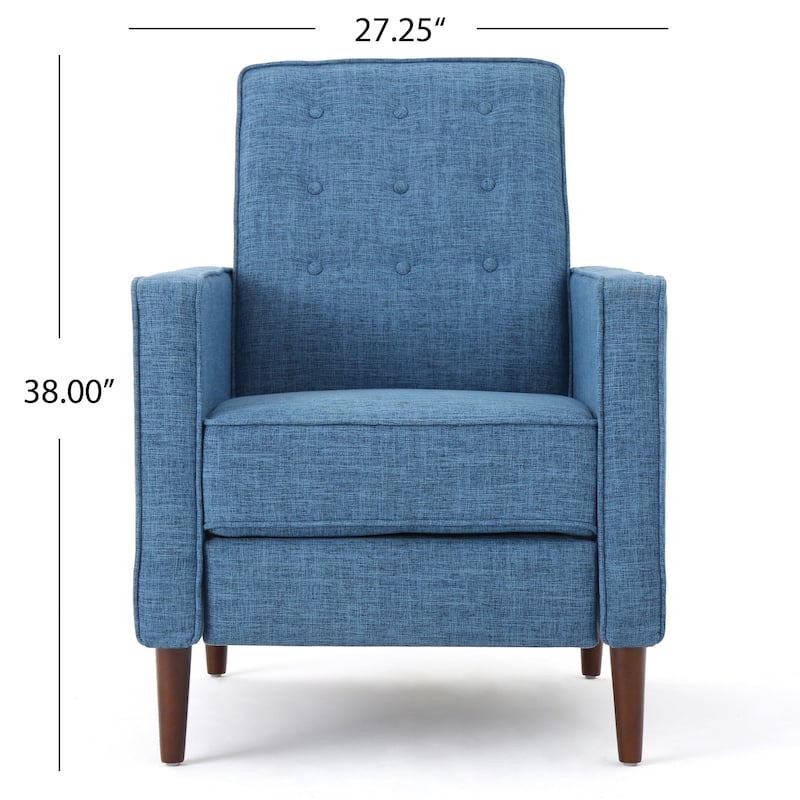 Mervynn Mid-century Tufted Recliners (Set of 2) by Christopher Knight Home