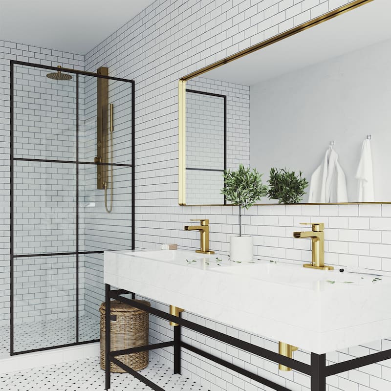 VIGO Ileana 7" H Single Handle Single Hole Bathroom Faucet