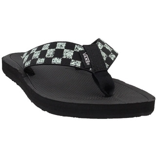 Shop Vans Mens Distressed Nexpa Sythetic Flip Flop Casual Sandals