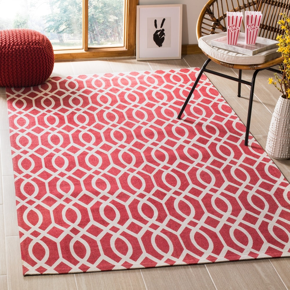 SAFAVIEH Handmade Cedar Brook Maral Modern Cotton Rug