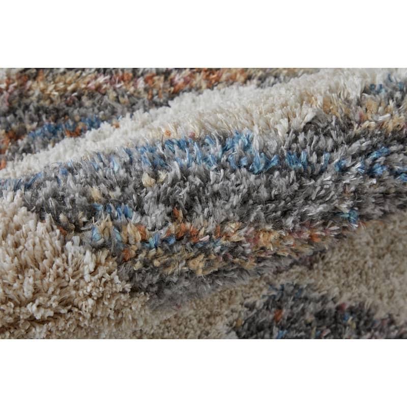 Caide Power Loomed Contemporary Area Rug