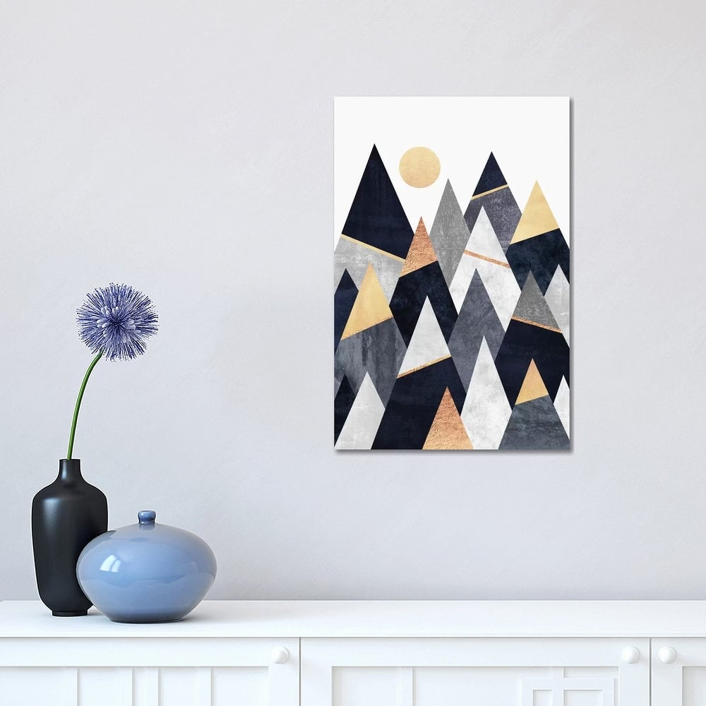 iCanvas "Fancy Mountains" by Elisabeth Fredriksson Canvas Print