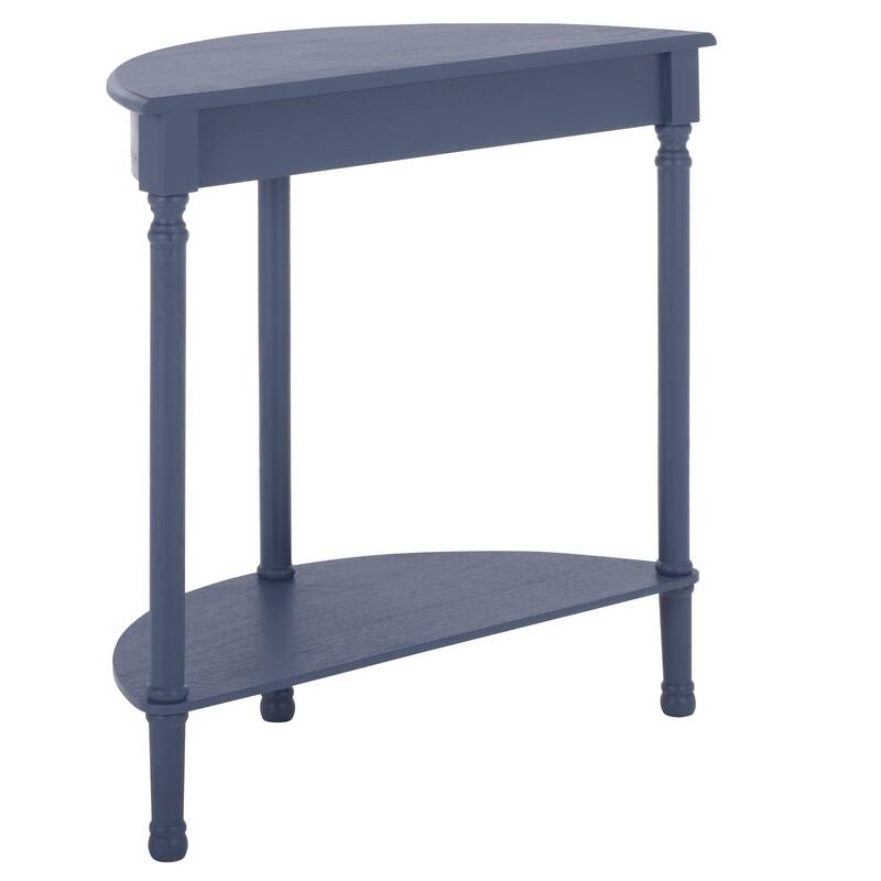 SAFAVIEH Veva Half Moon Console Table - 28" W x 11.8" L x 28" H - 28"W x 12"D x 28"H