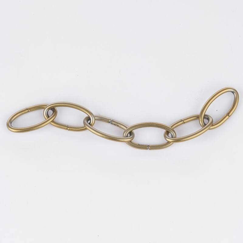 Accessory Chain - 48-inch of 9 Gauge Chain in Soft Gold - Soft Gold - 0.5 in x 0.5 in x 48 in
