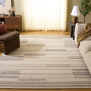 SAFAVIEH Handmade Metro Thanja Modern Abstract Wool Rug