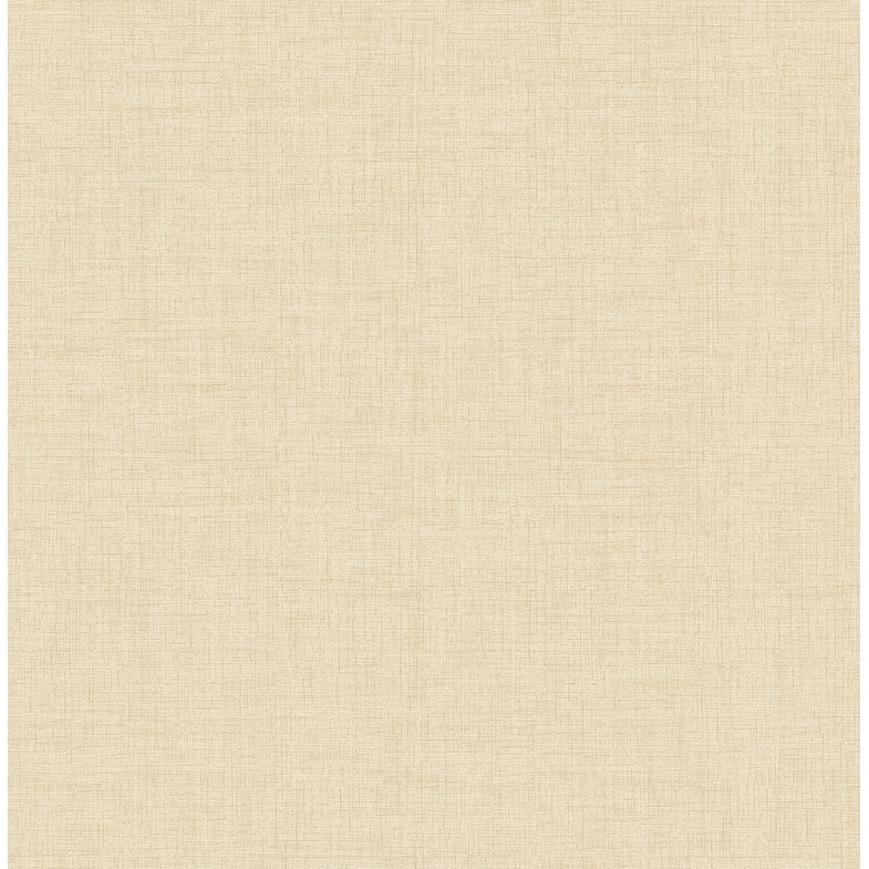 Advantage Wallis Beige Faux Linen Wallpaper