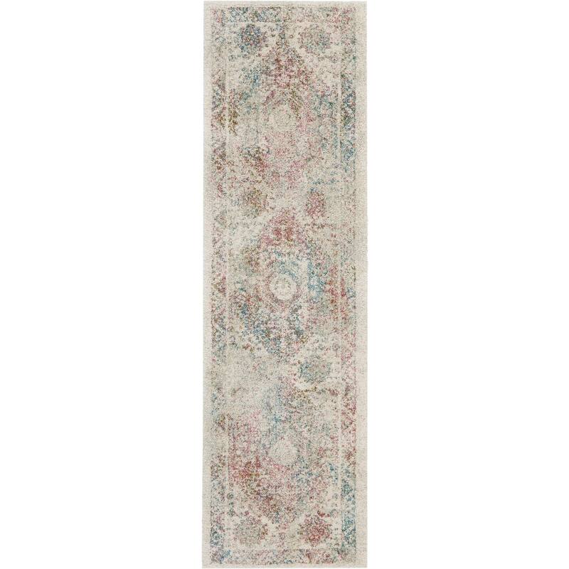 Nourison Fusion Vintage Distressed Area Rug