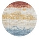 preview thumbnail 17 of 34, Round Area Rugs Oriental Floral Rugs Soft Indoor Rug
