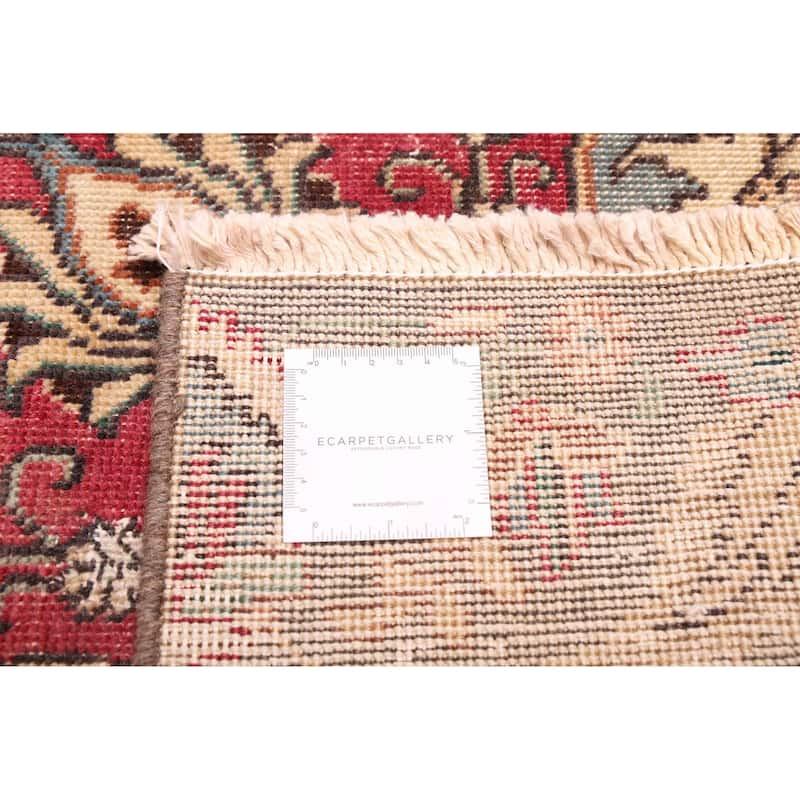 ECARPETGALLERY Hand-knotted Antalya Vintage Red Wool Rug - 5'10 x 9'0