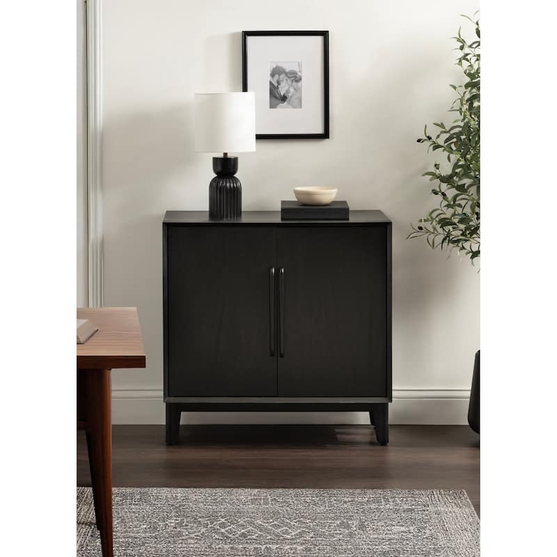 Kate and Laurel McCutcheon Floor Media Cabinet