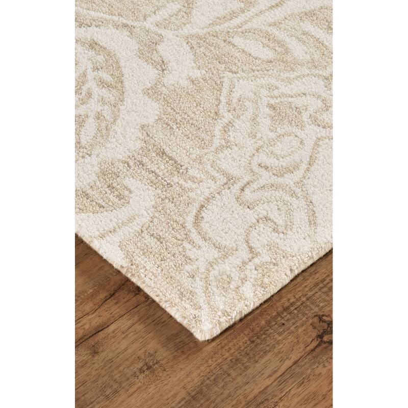 Feizy FZRG43728 Lazi 8' x 10' Wool Hand Tufted Transitional Farmhouse