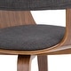 preview thumbnail 4 of 36, WYNDENHALL Calinda Mid Century Modern Bentwood Dining Chair - 20.5"w x 21.7"d x 30.9"h