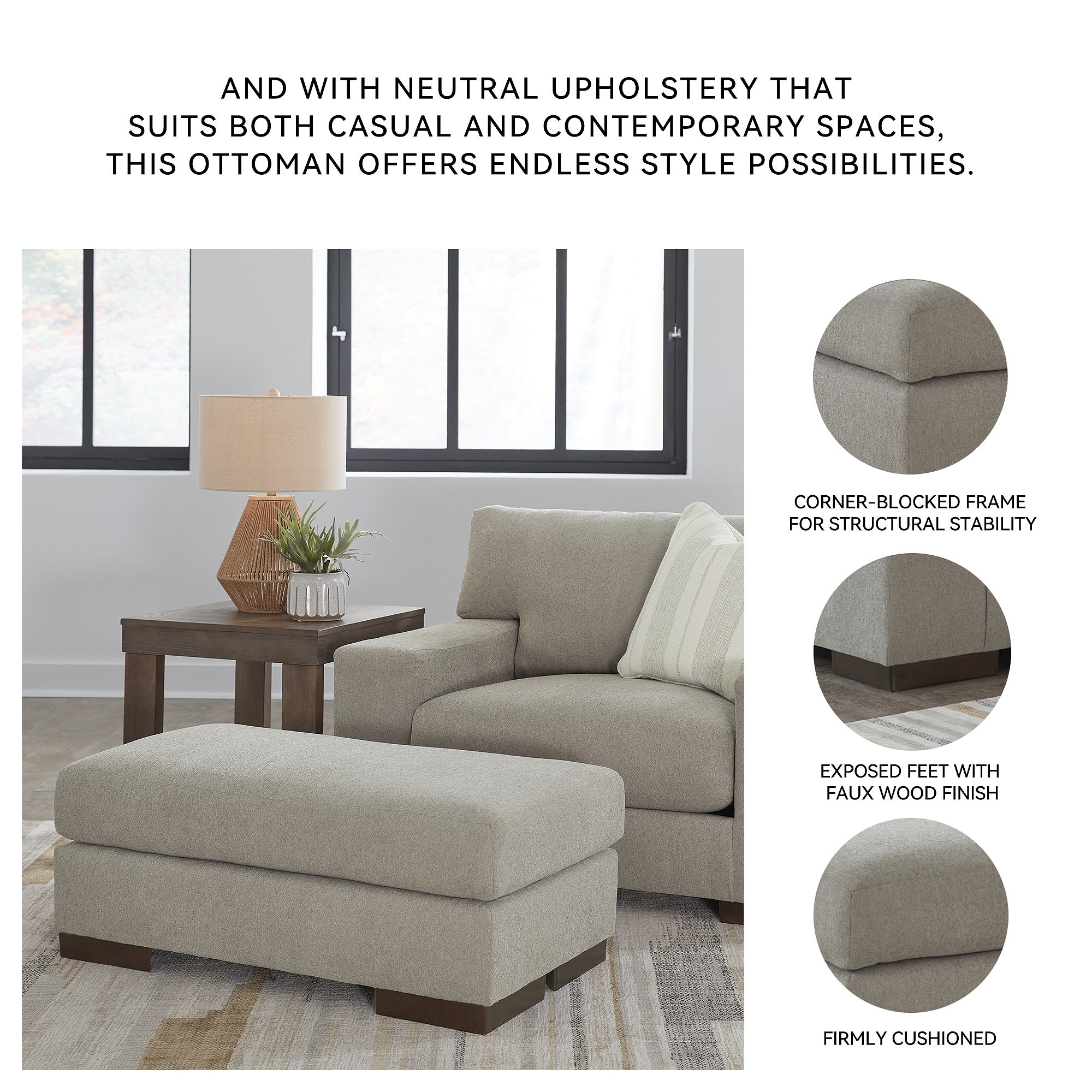 Signature Design by Ashley Maggie Ottoman - On Sale - Overstock