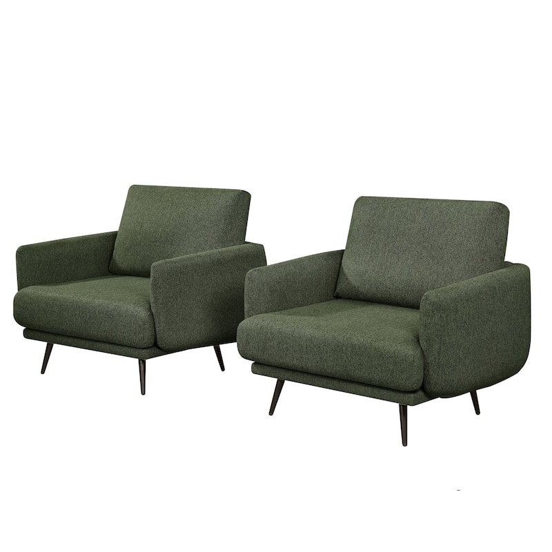 Karaka 37.5"W Oversized Armchair Leisure Sofa Accent Chair (Set of 2)
