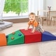 preview thumbnail 7 of 13, 5 Pack Foam Climbing Blocks,Soft Climbing Indoor Set,Climbing & Crawling & Sliding Activity Play Set
