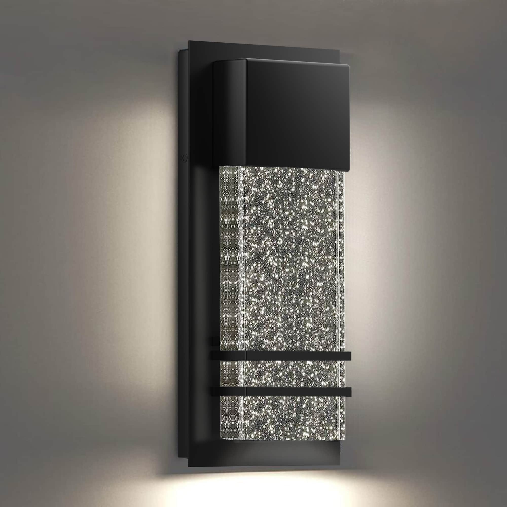 Bubble glass sconce hot sale