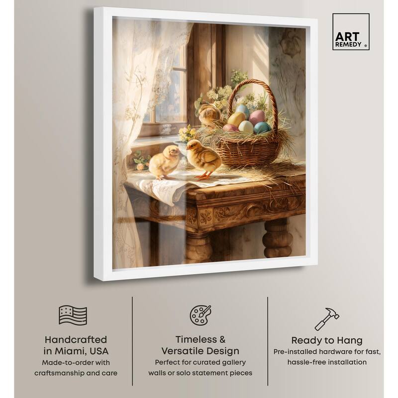 Easter Morn Shadowbox by Art Remedy